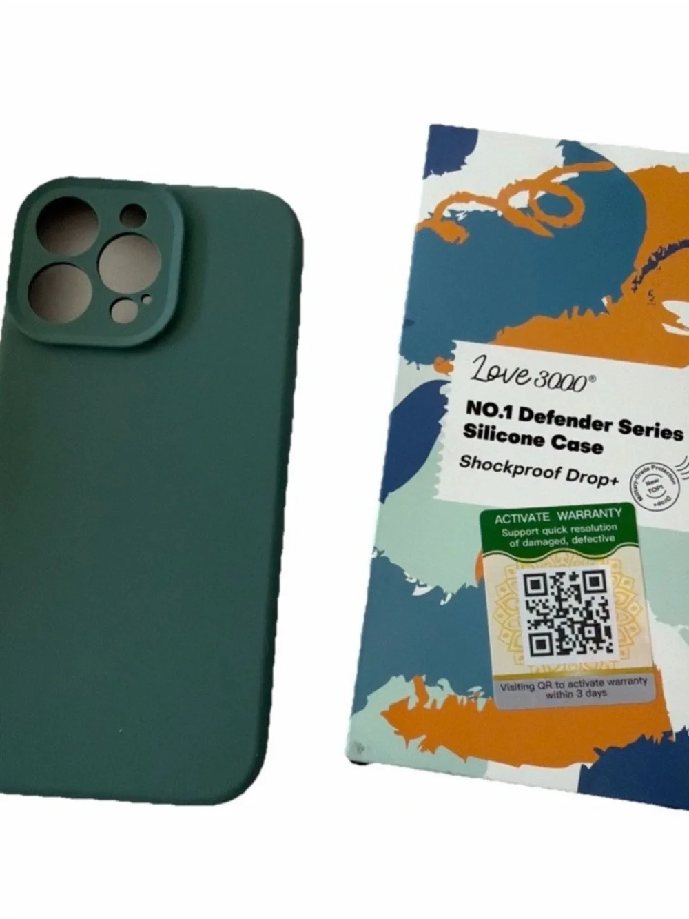 Pine Green iPhone 16 Pro Max Case Camera Control Button Coverage